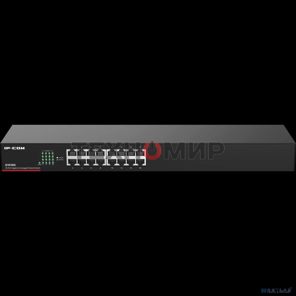 Коммутатор 16PORT 1000M G1016G IP-COM