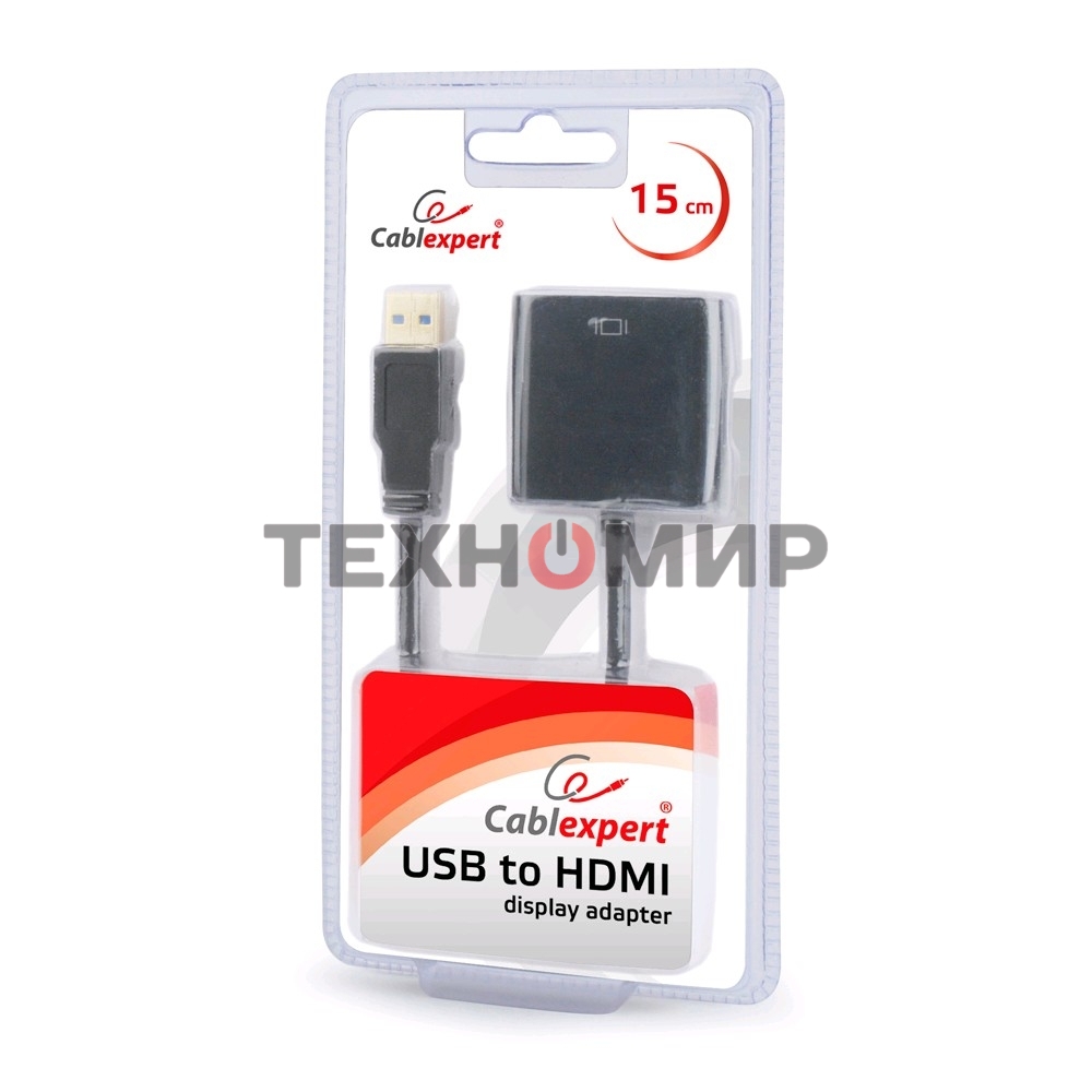 Видеоадаптер (конвертер) USB 3.0 --> HDMI Cablexpert A-USB3-HDMI-02