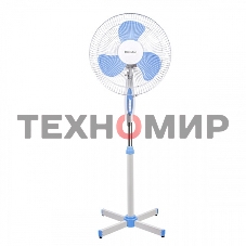 Вентилятор напольный Blackton Bt F1111 White-Blue (2в1 ч/б коробка + 1 ч/б коробка) (выписывать кратно 2)