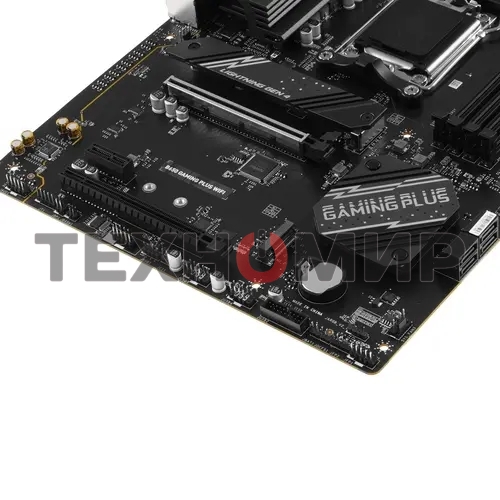 Материнская плата MSI B650M GAMING PLUS WIFI, AM5, AMD B650, 4xDDR5, 4xSATA, 2xM.2, 1xPCI-E 4.0 x16, 2xPCI-E x1, 1xHDMI, 1xDP, 1x 2.5Gb LAN, 4xUSB-A 3.2 Gen 1, 3xUSB-A 3.2 Gen 2, 1xUSB-C 3.2 Gen 2, 3x3.5 мм, 7.1, Micro-ATX