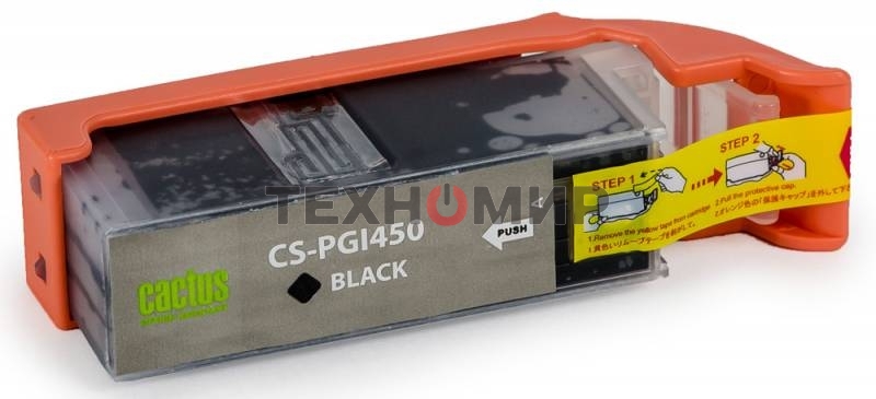 Картридж струйный Cactus CS-PGI450 черный (21,4 мл) для Canon MG 6340/5440/IP7240