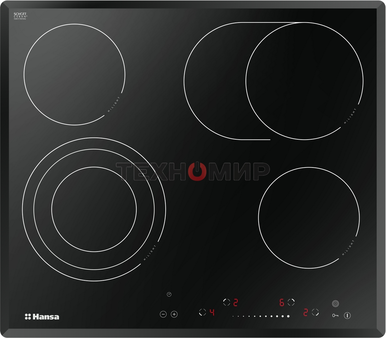 Варочная электрическая панель Hansa BHC66906 (Аналог BHC63906)
