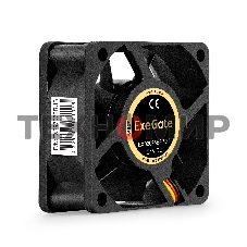 Вентилятор для корпуса ExeGate EX06025B3P-24 черный, 60 мм, 5100 об/мин, 34 дБ, 3 pin