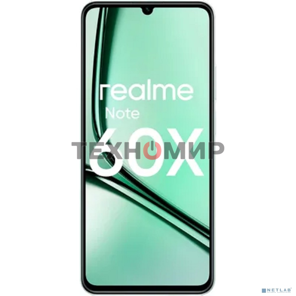 Смартфон Realme Note 60х RMX3938 4/128Gb зеленый