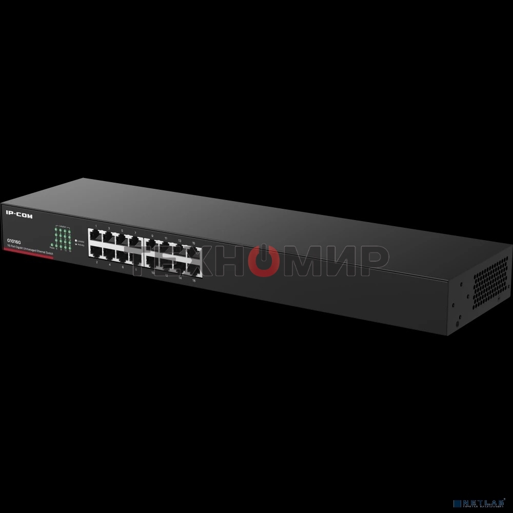 Коммутатор 16PORT 1000M G1016G IP-COM