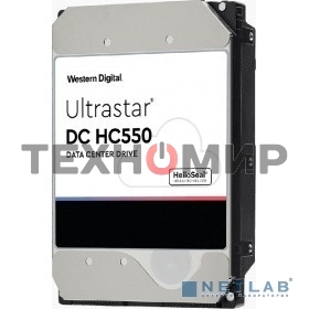 Жесткий диск Western Digital SAS 16Tb 7200RPM 12Gb/S 512MB DC HC550 0F38357 WD