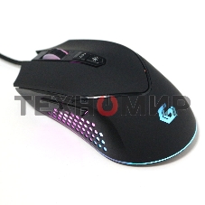 Мышь проводная Gembird MG-770 черный, 3200 dpi, USB, кнопки - 7