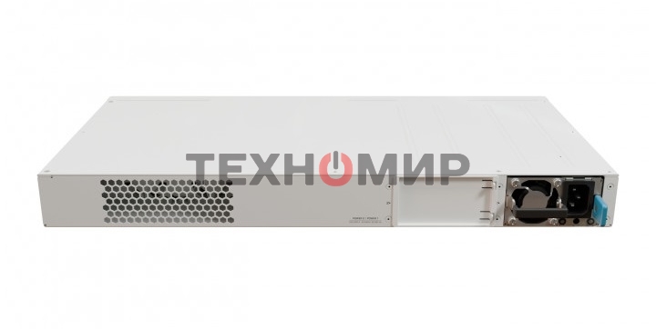 Коммутатор MikroTik CRS320-8P-8B-4S+RM Cloud Router Switch with dual-core 800 MHz CPU, 256 MB RAM, 98DX226S switch chip, 17 x Gigabit Eth ports (8 x 802.3af/at, 8 x 802.3bt PoE-out), 4 x 10G SFP+ ports, RouterOS L5, 1U rackmount enclosure, 600W PSU