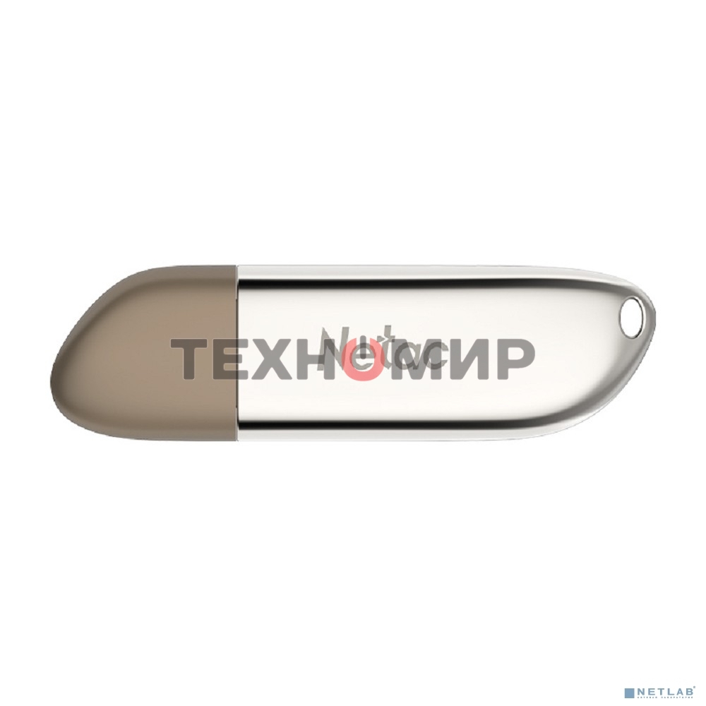 Флешка USB Netac U352 (NT03U352N-008G-20PN), 8Gb, USB 2.0, R/W 50/15, серебристый