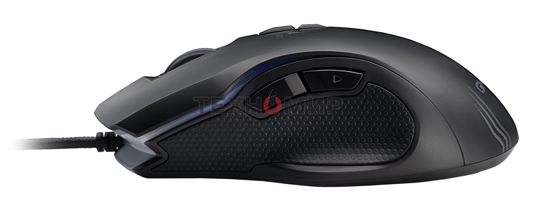 Мышь проводная GMNG 930GM черный, 12800 dpi, USB, кнопки - 7