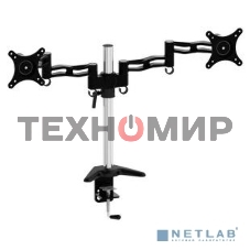 Кронштейн для мониторов Cactus CS-VM-D08-AL серебристый 13