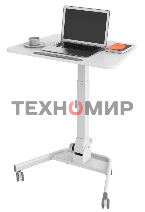 Стол для ноутбука Cactus VM-FDS109 столешница МДФ белый 73x50x108см (CS-FDS109WWT)