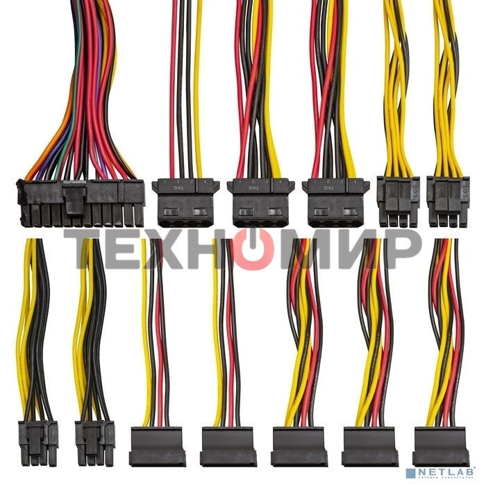 Блок питания ExeGate XP800 (EX292167RUS), 800Вт, 120мм, черный