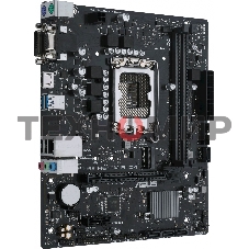 Материнская плата ASUS PRIME H610M-R D4-SI, LGA 1700, Intel H610, 2xDDR4, 4xSATA, 1xM.2 PCIe 3.0 x4, 1xPCIe 4.0 x16, 1xPCIe x1, 1xHDMI, 1xDVI, 1xVGA, 2xUSB-A 2.0, 2xUSB-A 3.2 Gen 1, 1x 1Gb LAN, 3x3.5 мм, 7.1, mATX