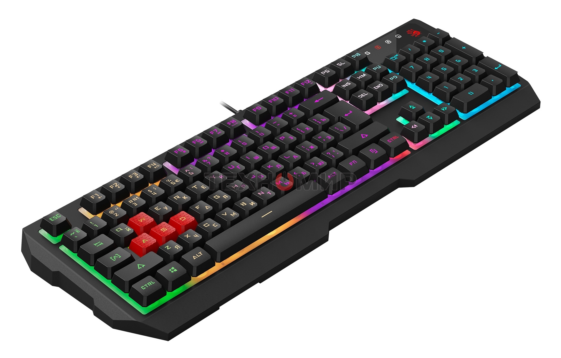 Клавиатура A4Tech Bloody B140N проводная USB черный