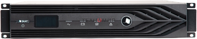 Источник бесперебойного питания Бастион SKAT-UPS 6000ВА/5400Вт RACK 2U/On-Line/16хАКБ(80Ач)/220В/SNMP slot/5 л.г./МИНПРОМТОРГ реестр