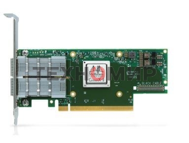 Адаптер Infiniband ConnectX®-6 VPI adapter card, HDR IB (200Gb/s) and 200GbE, dual-port QSFP56, PCIe4.0 x16, tall bracket