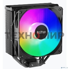 Кулер PCCooler Paladin EX400S черный 120мм алюминий+медь 1800rpm 28.6db 4-pin 180W 157мм