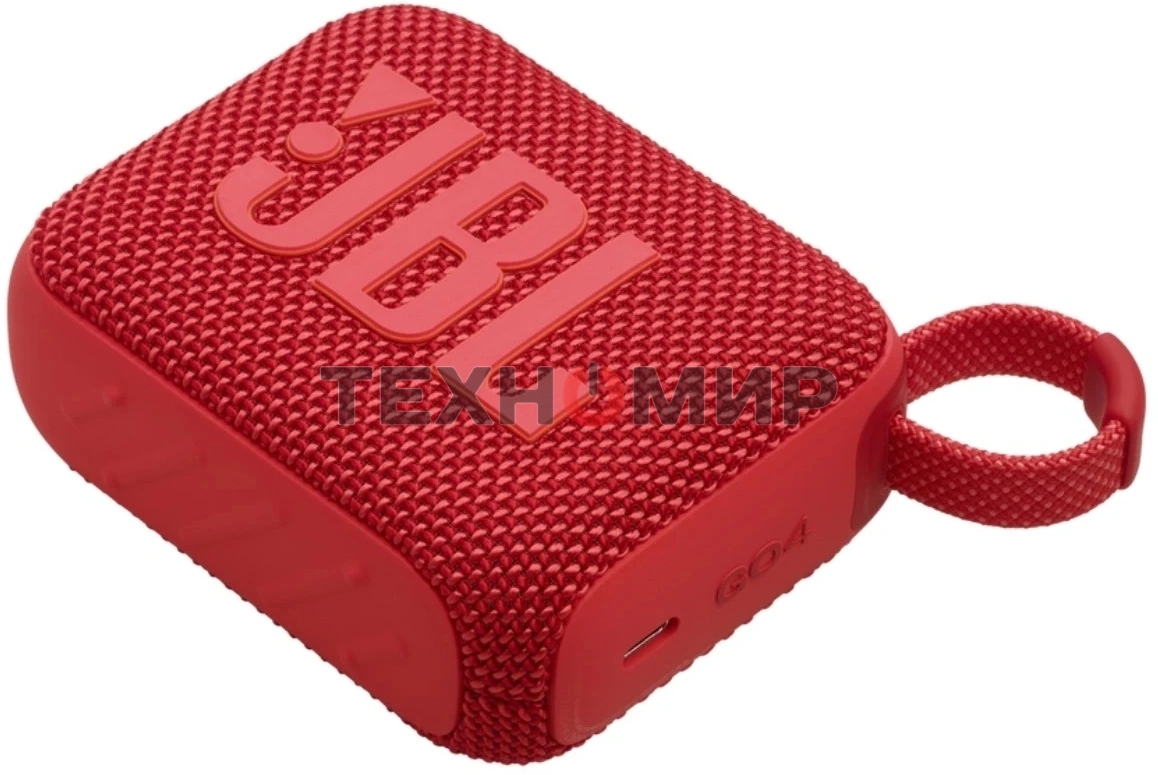 Портативная акустика JBL GO 4, красный