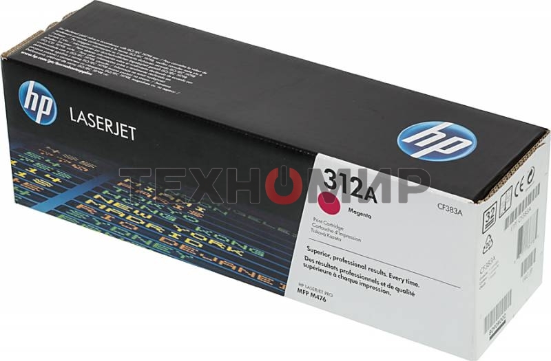 Тонер Картридж HP 312A CF383A пурпурный для HP CLJ Pro M476 (2400стр.)