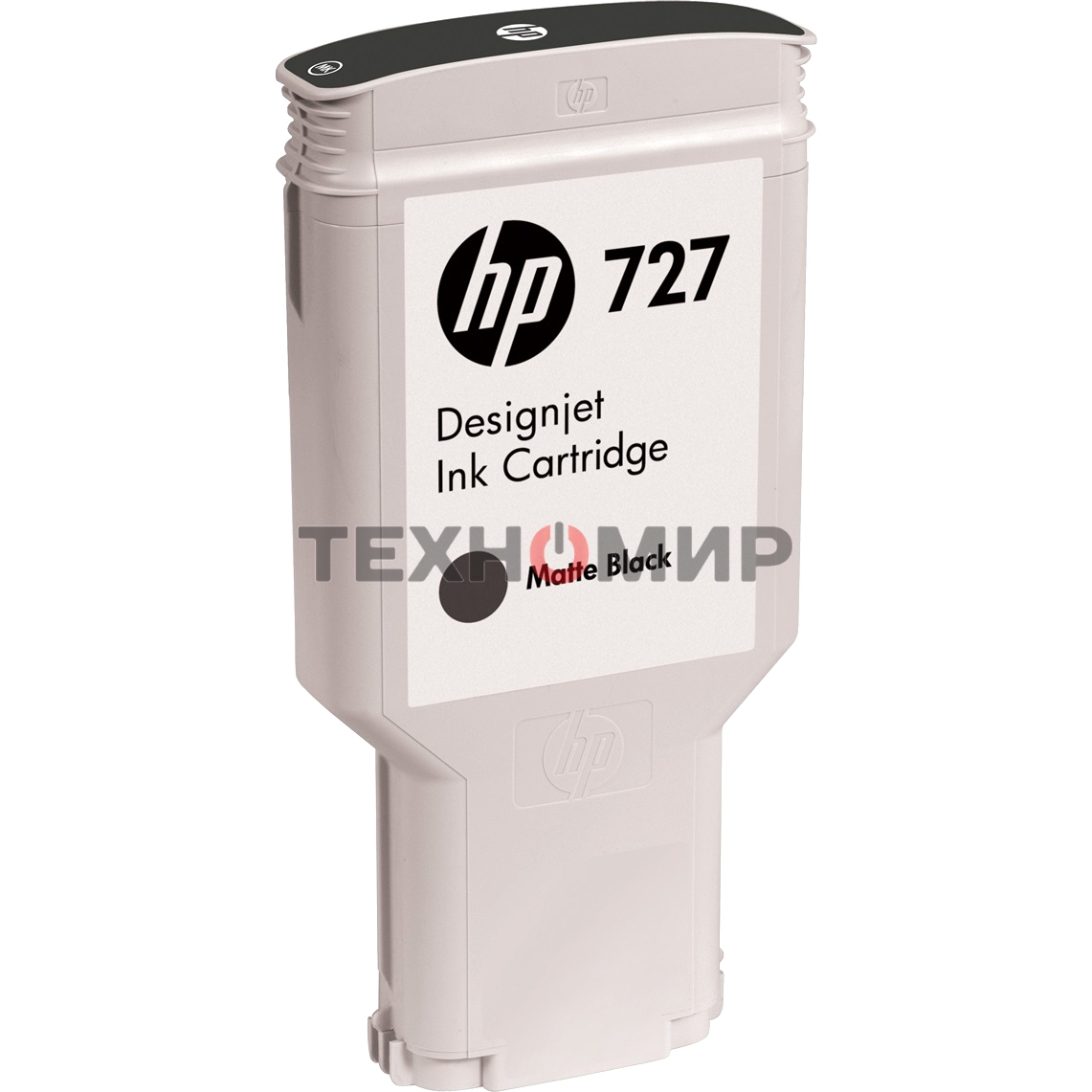Картридж струйный HP 727 C1Q12A черный матовый, 300мл, для Designjet T920/T1500/T2500