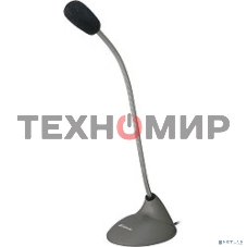 Микрофон компьютерный Defender MIC-111, серый, кабель 1,5 м