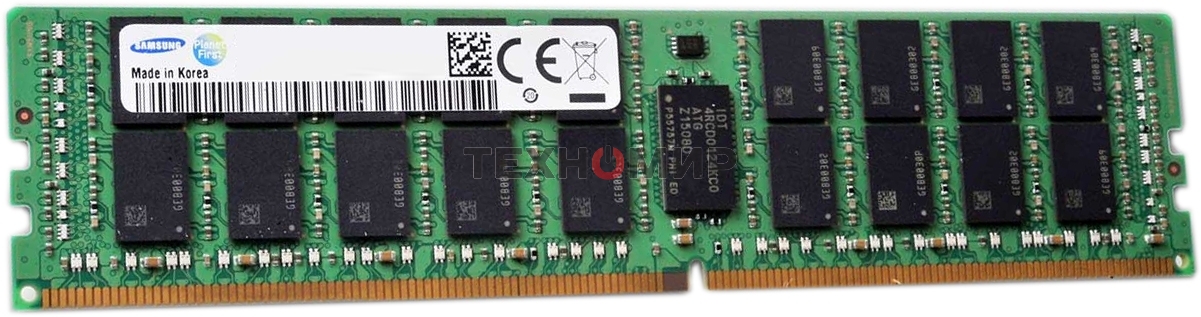 Оперативная память Samsung, DDR4, 32GB (1x32GB), 3200MHz, CL22, ECC, RDIMM, OEM