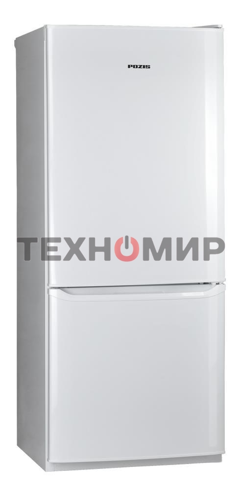 Холодильник Pozis RK-101 белый глянц. двухкамерный 156/57 л морозилка снизу