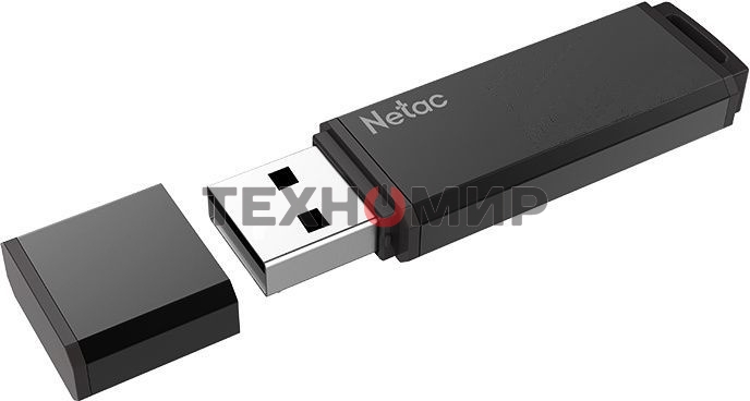 Флешка USB Netac U351 16Gb NT03U351N-016G-20BK, USB 2.0