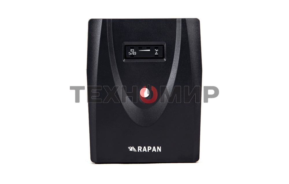 Источник бесперебойного питания RAPAN-UPS 1500 220В 1500В.А/900Вт меандр с АКБ 2х7А.ч интерактивный Бастион 736