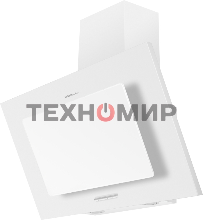 Вытяжка наклонная HOMSair BELL 60 белый, 60 см, 650 куб. м/ч, 47 дБ