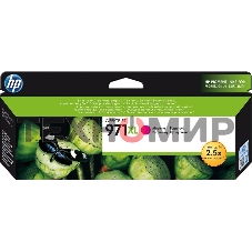 Картридж струйный HP 971XL CN627AE пурпурный для HP OJ Pro X476dw/X576dw/X451dw/X551dw (6600 стр.)
