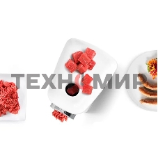 Мясорубка электрическая Bosch MFW2520W белый, 1500 Вт, 1.7 кг/мин, насадки - 4