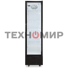 Холодильная витрина Бирюса Б-B300D черный однокамерный 345 л