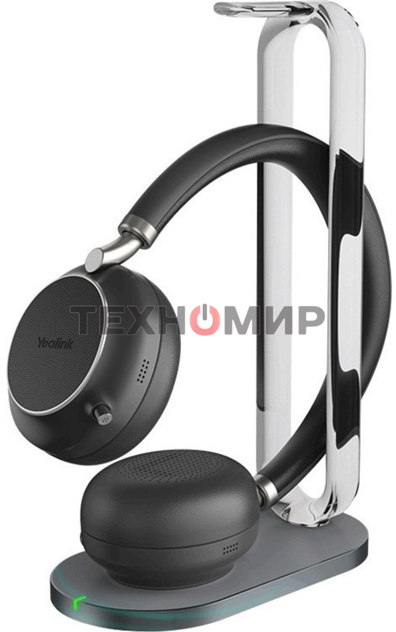 Гарнитура беспроводная Yealink BH76 with Charging Stand UC черный 1208629