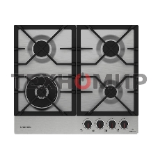 Газовая варочная панель GRUNDIG GIGA 6234260 XE нержавеющая сталь