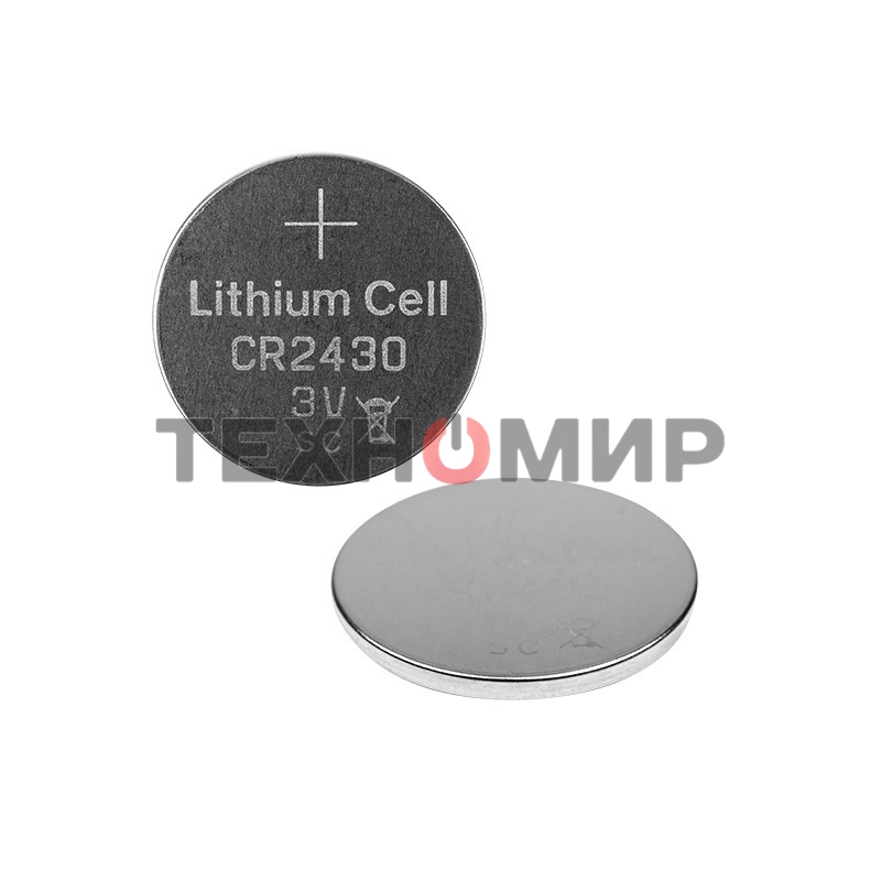 Литиевые батарейки Rexant CR2430 3 V 300 mAh блистер