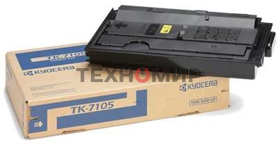 Картридж лазерный Kyocera TK-7105 (1T02P80NL0) черный для TASKalfa 3010i 20000 стр.