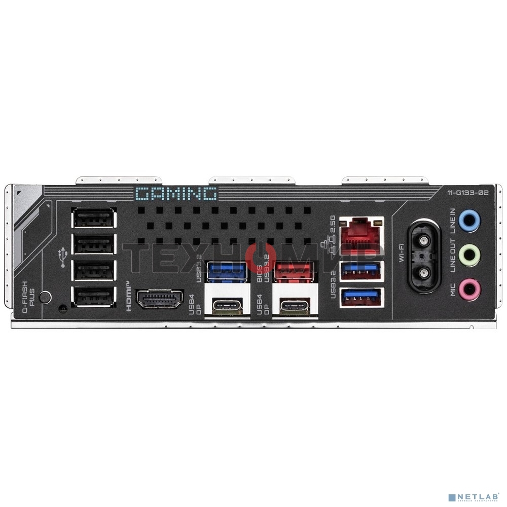 Материнская плата Gigabyte X870 GAMING X WIFI7, AM5, AMD X870, 4xDDR5, 4xSATA, 3xM.2, 1xPCI-E 5.0 x16, 2xPCI-E 3.0 x1, 1xHDMI, 1xUSB-C (DP), 1x 2.5Gb LAN, 4xUSB-A 2.0, 3xUSB-A 3.2 Gen 1, 1xUSB-A 3.2 Gen 2, 2xUSB-C 3.2 Gen 2 (USB4), 3x3.5 мм, 7.1, ATX