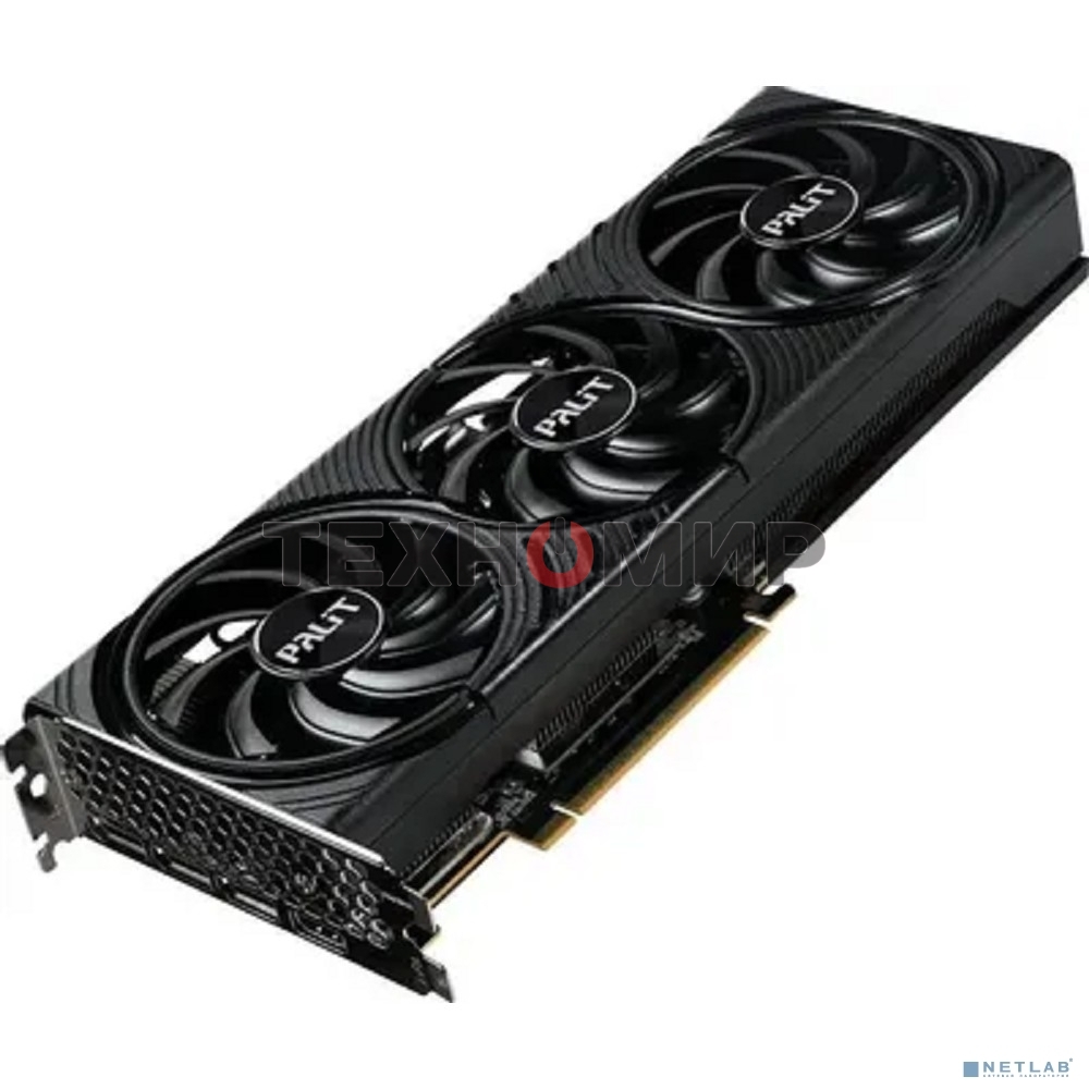 Видеокарта Palit PCI-E 5.0 RTX 5060Ti INFINITY 3 OC NVIDIA GeForce RTX 5060TI 16Gb 128bit GDDR7 2407/28000 HDMIx1 DPx3 HDCP Ret