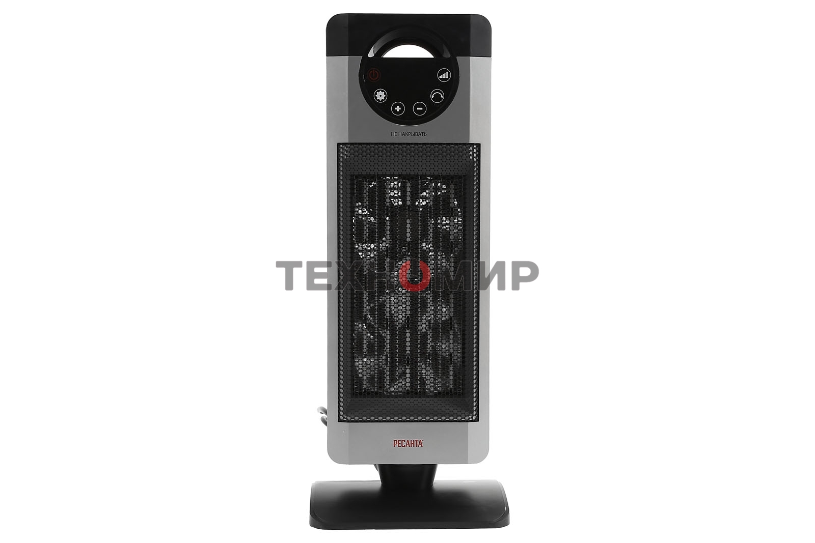 Тепловентилятор Ресанта ТВК-3, серый, 2000 Вт, 20 м2, термостат 67/2/5