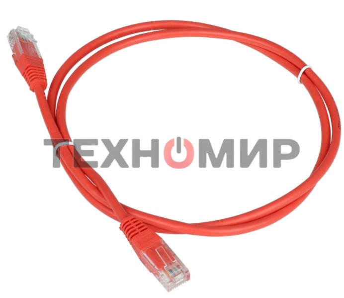 Патч-корд TWT UTP кат.5e, с заливными колпачками, 0.15 м, оранжевый