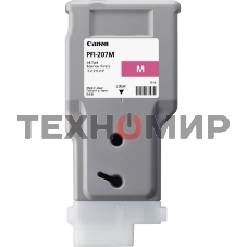 Картридж струйный Canon PFI-207 M пурпурный для для iPF680/685/780/785 300мл (8791B001)