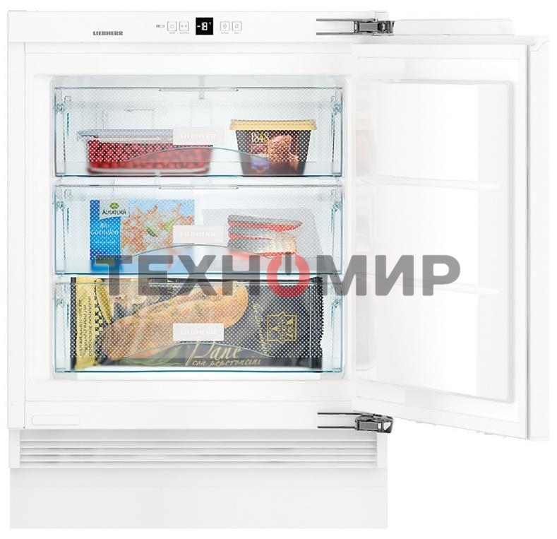 Морозилка встраиваемая Liebherr SUIG 1514-26 001, белый, 95 л, 3 ящика