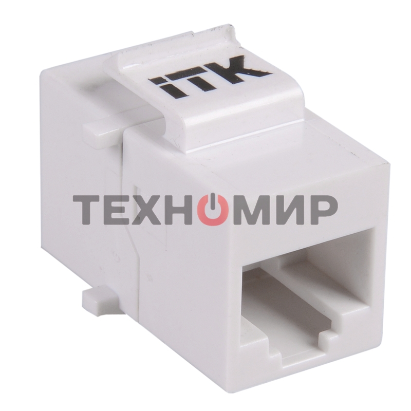 Проходной адаптер cat.5e UTP, RJ45-RJ45, тип Keystone Jack CS7-1C5EU ITK