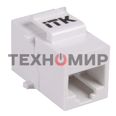 Проходной адаптер cat.5e UTP, RJ45-RJ45, тип Keystone Jack CS7-1C5EU ITK