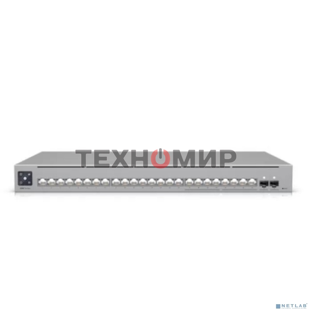 Коммутатор Ubiquiti USW-Pro-Max-24-PoE 24-port, Layer 3 Etherlighting switch with 2.5 GbE and PoE++ output 400W
