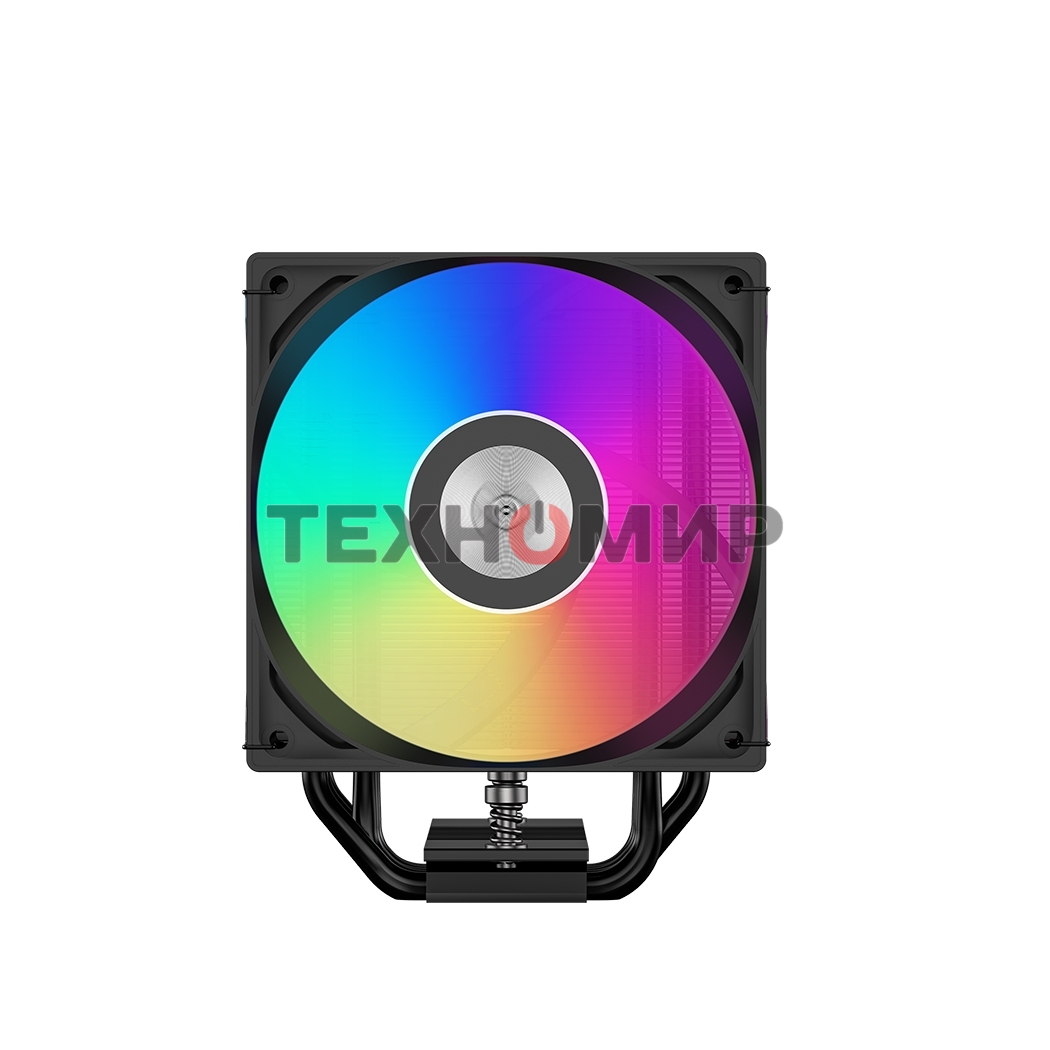 Устройство охлаждения (кулер) PcCooler RT500 Digital BK ARGb RT500-BKAWYL-GL черный 120мм алюминий+медь 2200rpm 32db 4-pin 240W