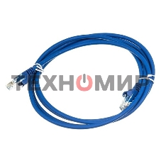 Патч-корд LANMASTER FTP, вилка RJ-45, вилка RJ-45, Cat.6А, LSZH, 2м, синий lan-pc45/s6a-2.0-bl