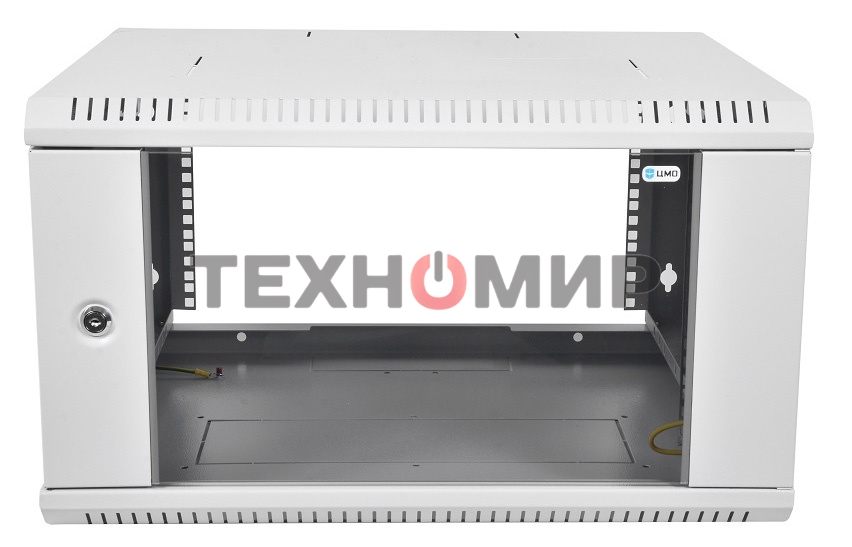 Шкаф телеком. настенный разборный 12U (600х350) дверь стекло (ШРН-Э-12.350) (1 коробка)